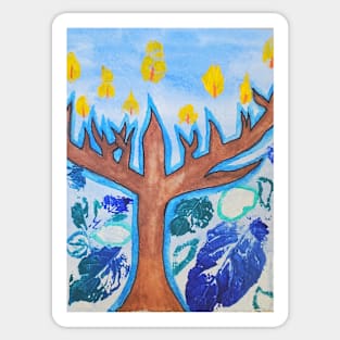 Menorah Tree Sticker